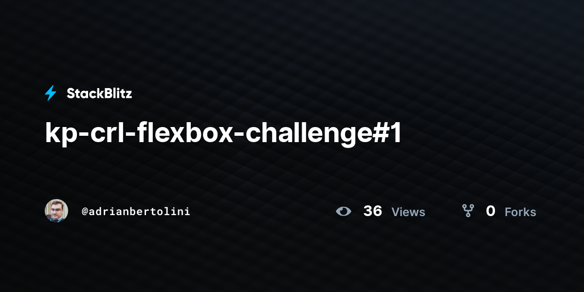 Kp Crl Flexbox Challenge Stackblitz