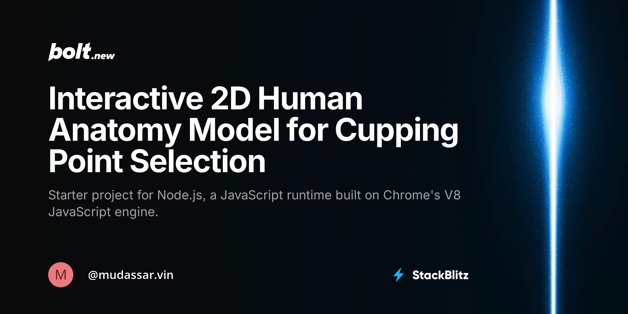 Interactive 2D Human Anatomy Model for Cupping Point Selection - Bolt.new