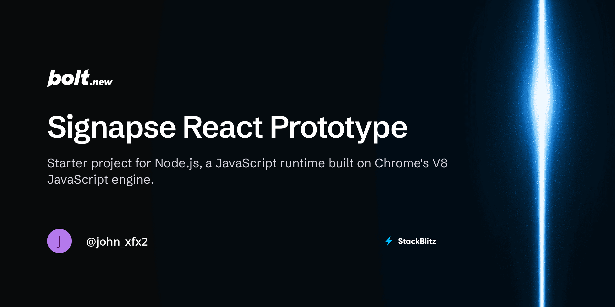 Signapse React Prototype - Bolt.new