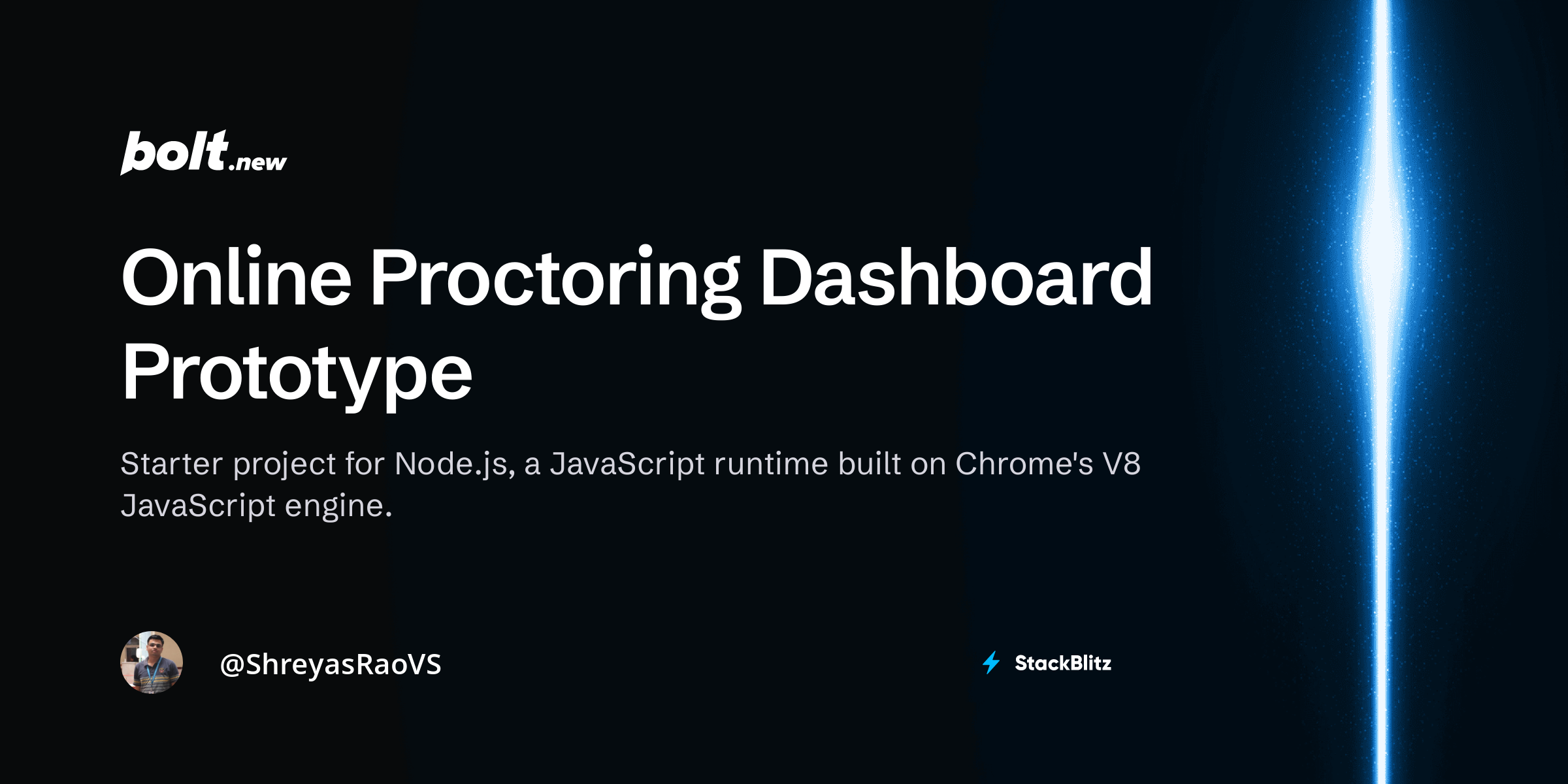 Online Proctoring Dashboard Prototype