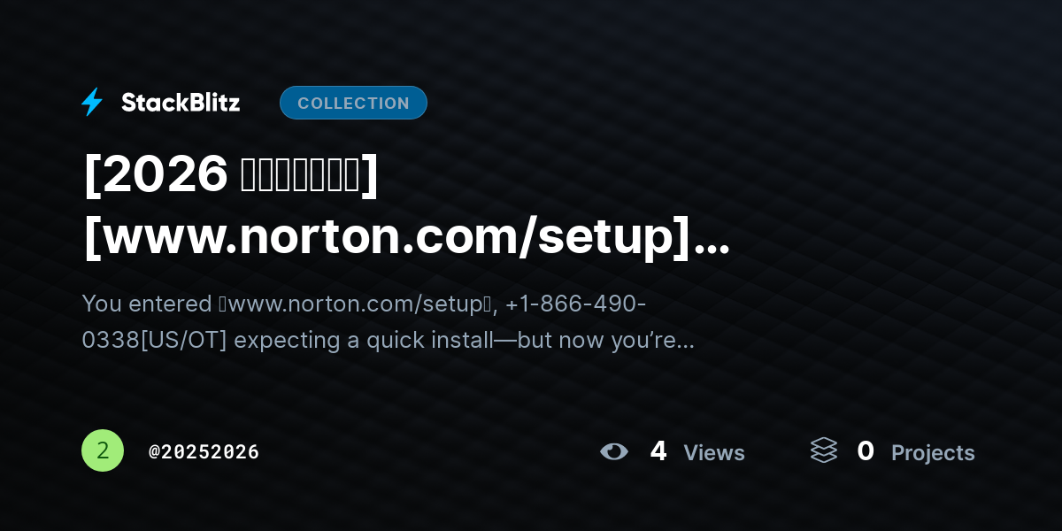 [2026 𝘂𝗽𝗱𝗮𝘁𝗲𝗱] [www.norton.com/setup](http://www.norton.com/setup) Download: How to Install & Activate Norton Antivirus (Complete Guide) by 20252026