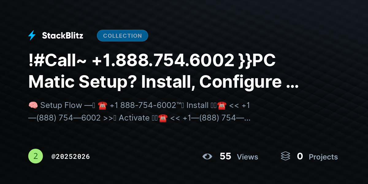 !#Call~ +1.888.754.6002 }}PC Matic Setup? Install, Configure & Optimize Protection Easily by 20252026