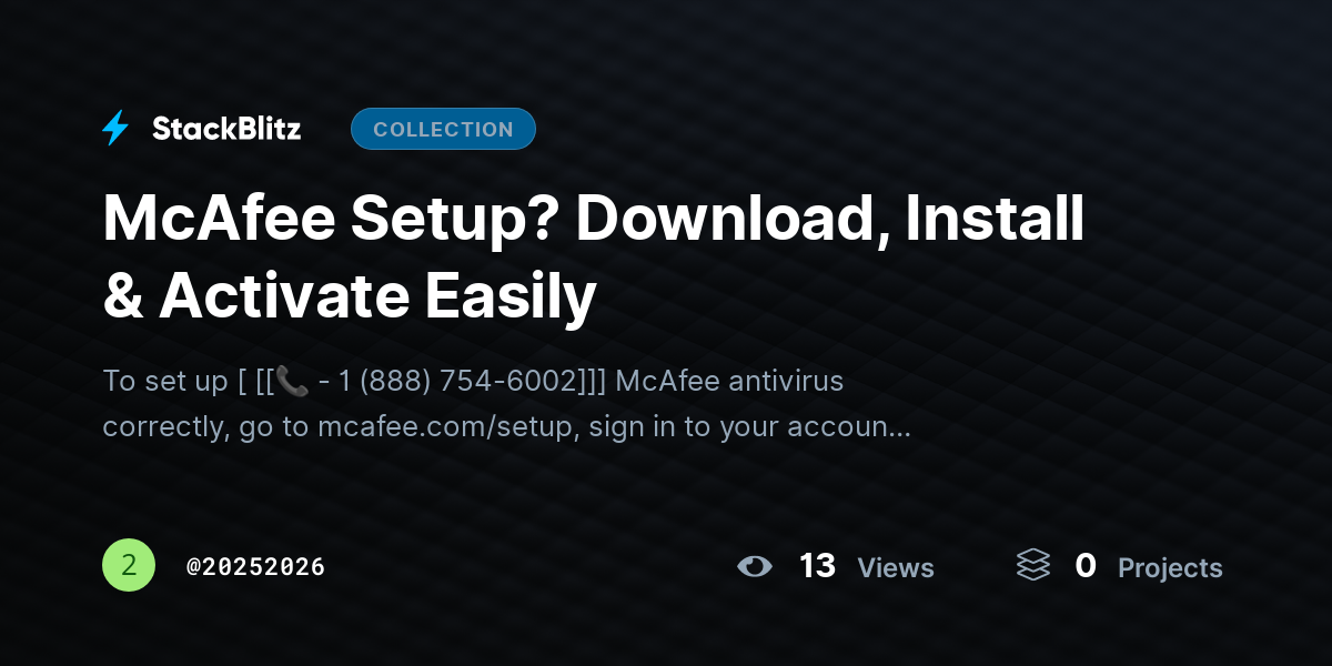 McAfee Setup? Download, Install & Activate Easily by 20252026