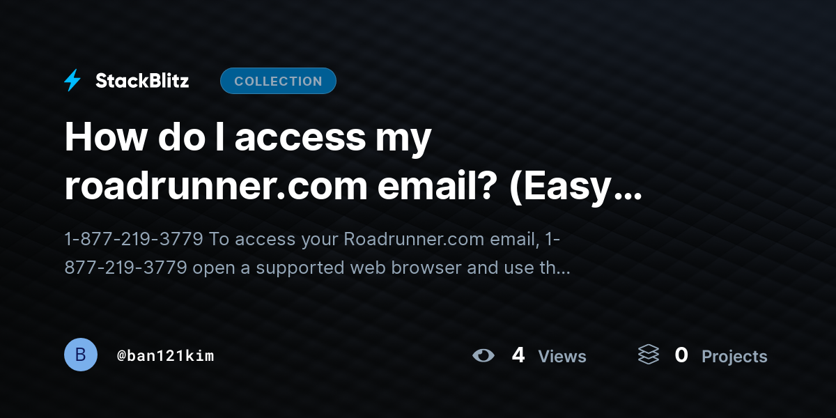 How do I access my roadrunner.com email? (Easy Access Guide) by ban121kim