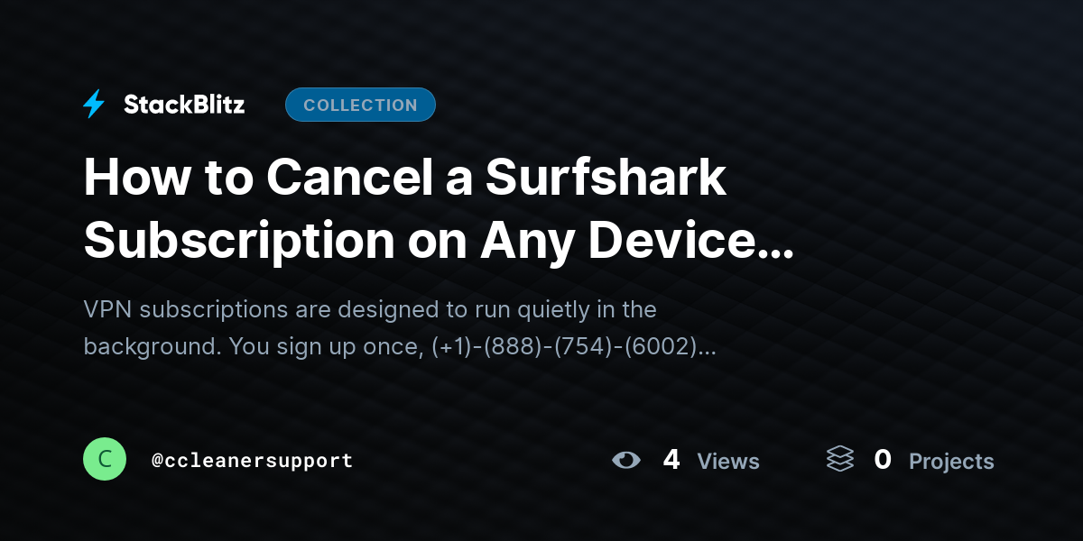 How to Cancel a Surfshark Subscription on Any Device (2026-27 Guide) by ccleanersupport