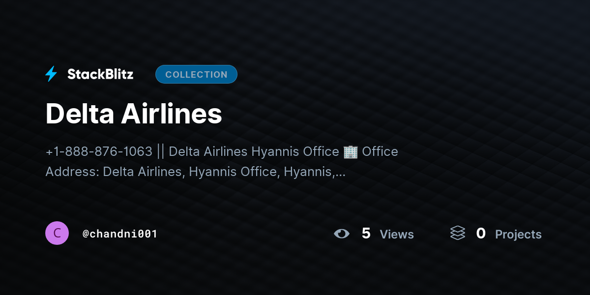 Delta Airlines  by chandni001