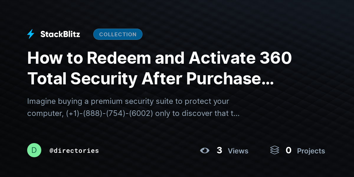 How to Redeem and Activate 360 Total Security After Purchase (Complete 2026 Activation Guide) by directories