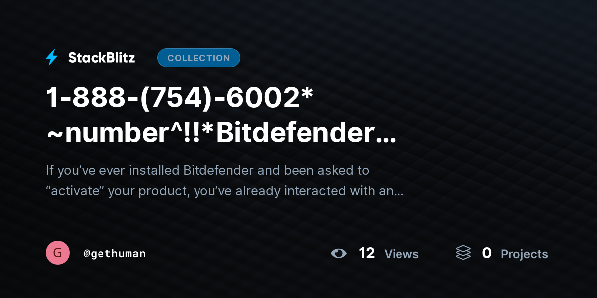 1-888-(754)-6002* ~number^!!*Bitdefender Activation Server? How It Works Explained by gethuman