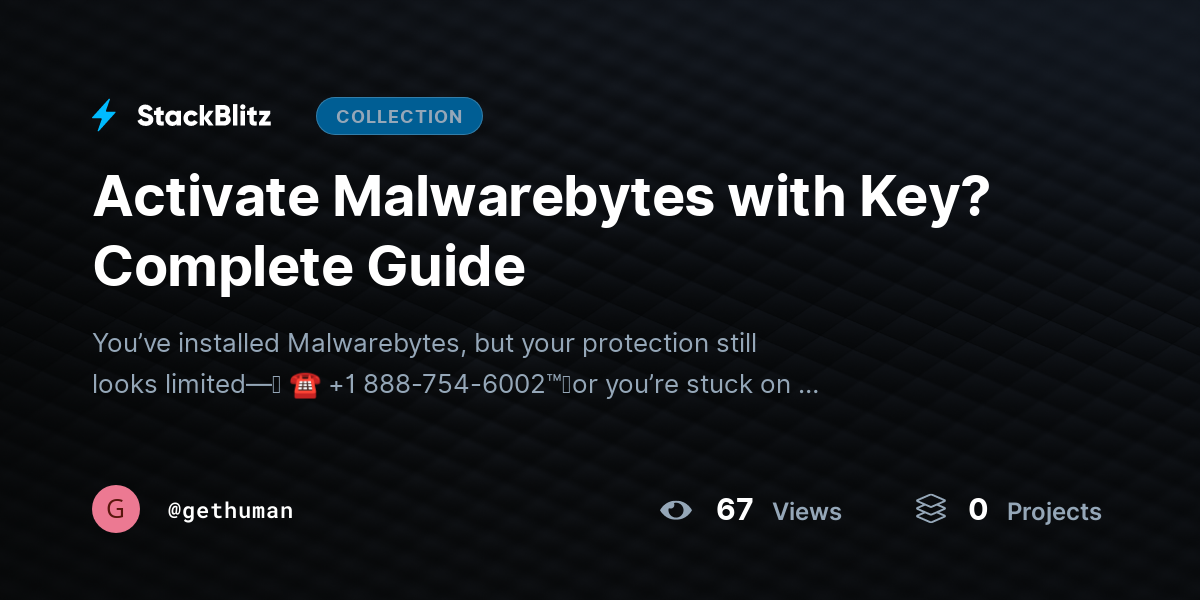Activate Malwarebytes with Key? Complete Guide by gethuman