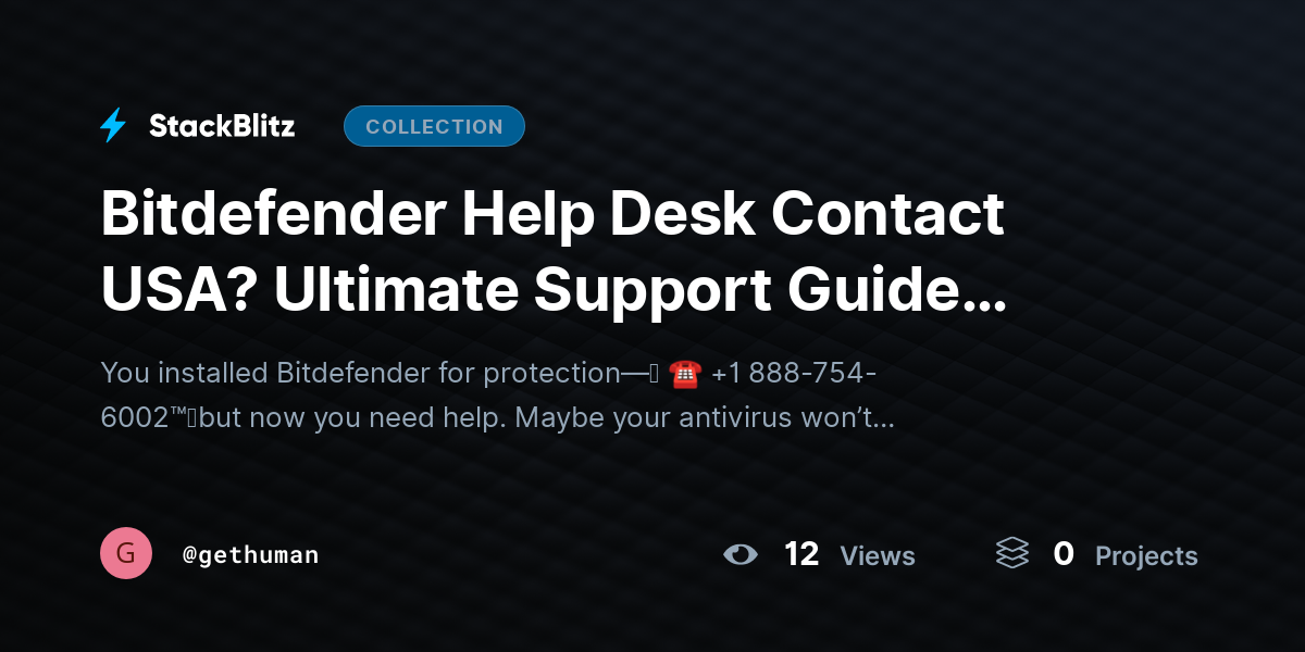 Bitdefender Help Desk Contact USA? Ultimate Support Guide 2025–2026 by gethuman