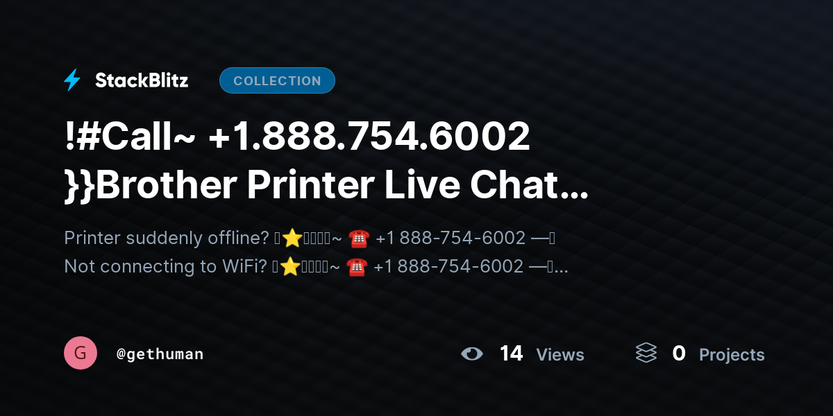 !#Call~ +1.888.754.6002 }}Brother Printer Live Chat Support USA? Trusted Guide 2025–2026 by gethuman