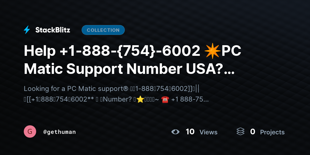 Help +1-888-{754}-6002 ✴PC Matic Support Number USA? Updated Official Guide 2026 by gethuman
