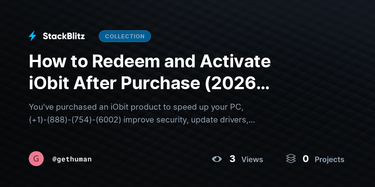 How to Redeem and Activate iObit After Purchase (2026 Complete Activation Guide) by gethuman