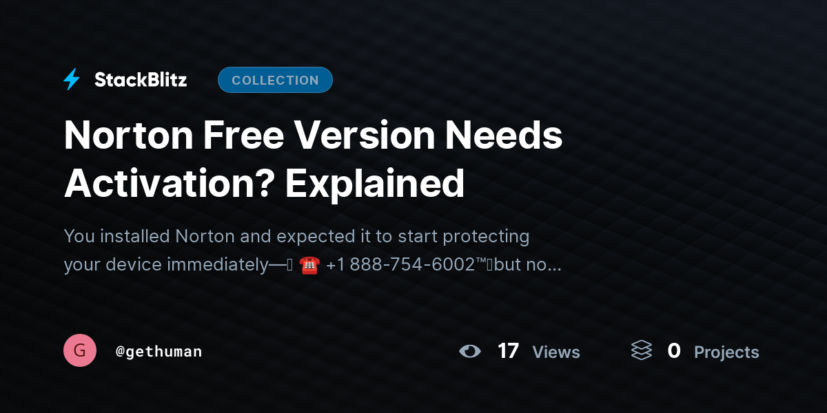Norton Free Version Needs Activation? Explained by gethuman