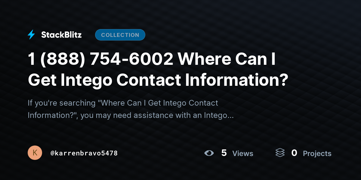 1 (888) 754-6002 Where Can I Get Intego Contact Information? by karrenbravo5478