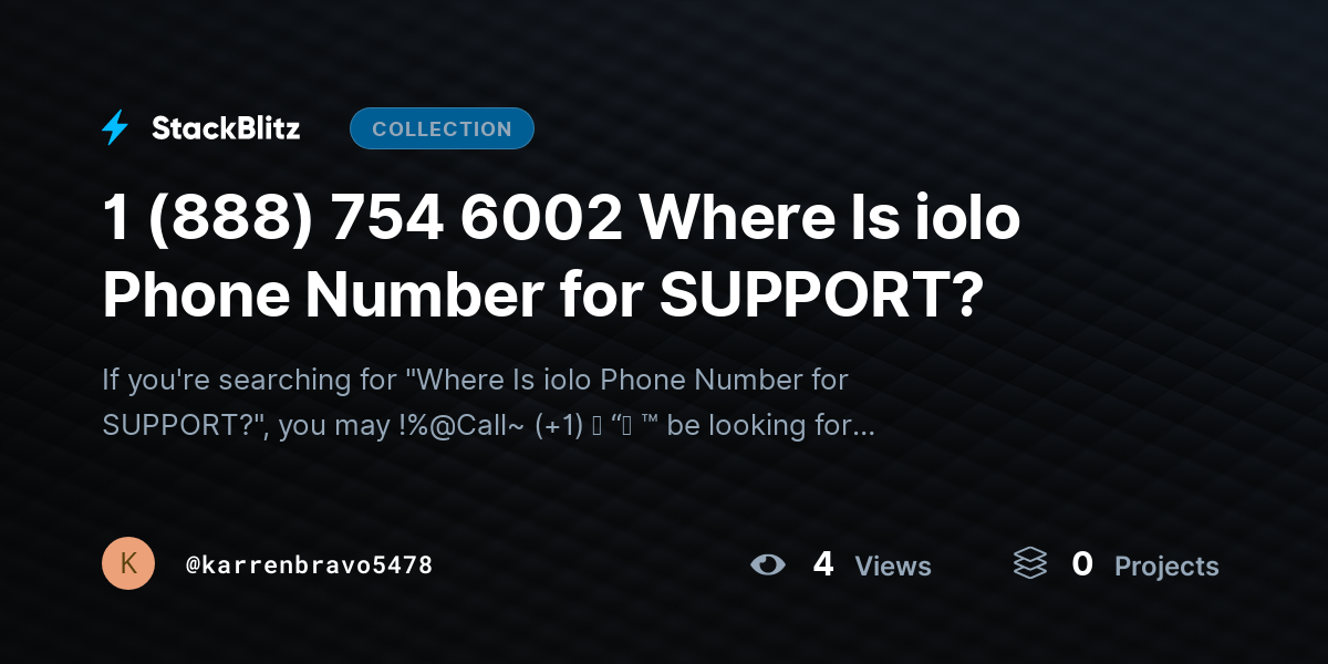 1 (888) 754 6002 Where Is iolo Phone Number for SUPPORT? by karrenbravo5478