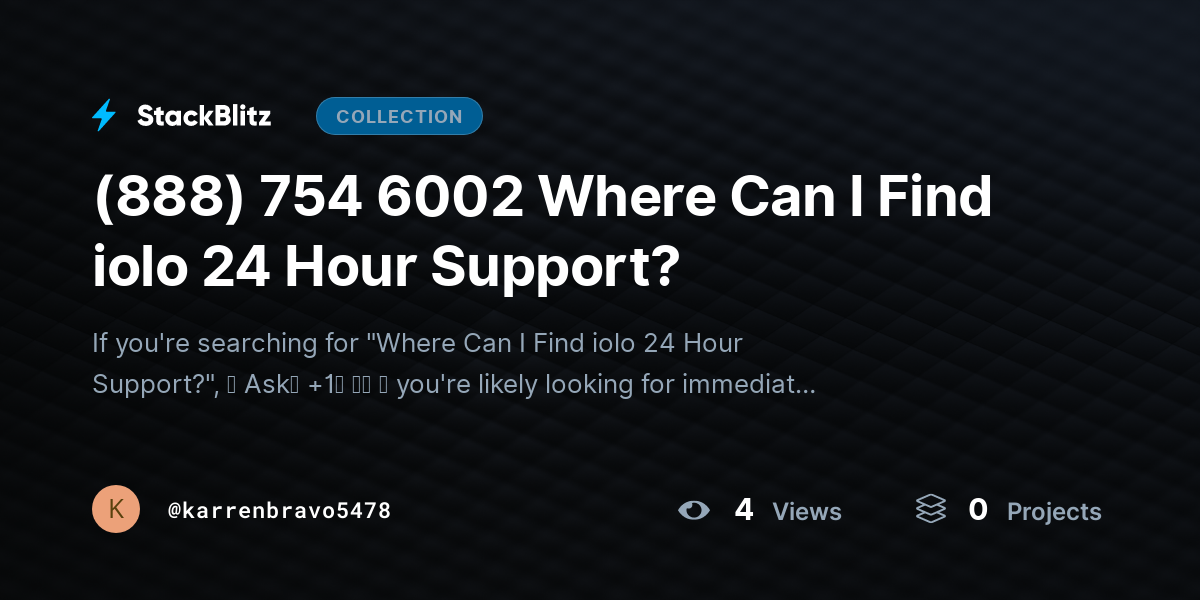 (888) 754 6002 Where Can I Find iolo 24 Hour Support? by karrenbravo5478
