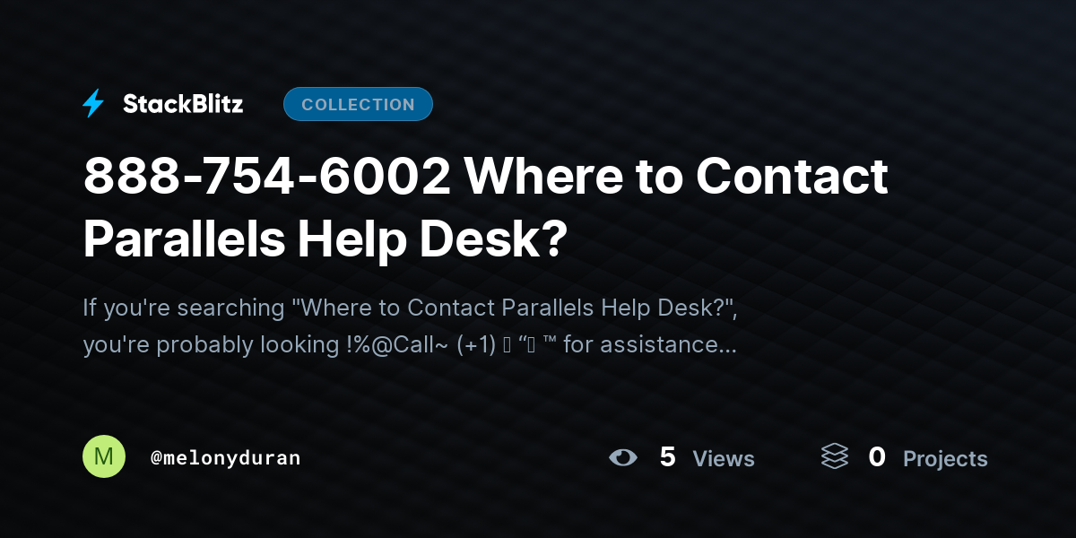 888-754-6002 Where to Contact Parallels Help Desk? by melonyduran