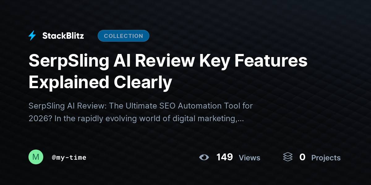 SerpSling AI Review Key Features Explained Clearly by my-time
