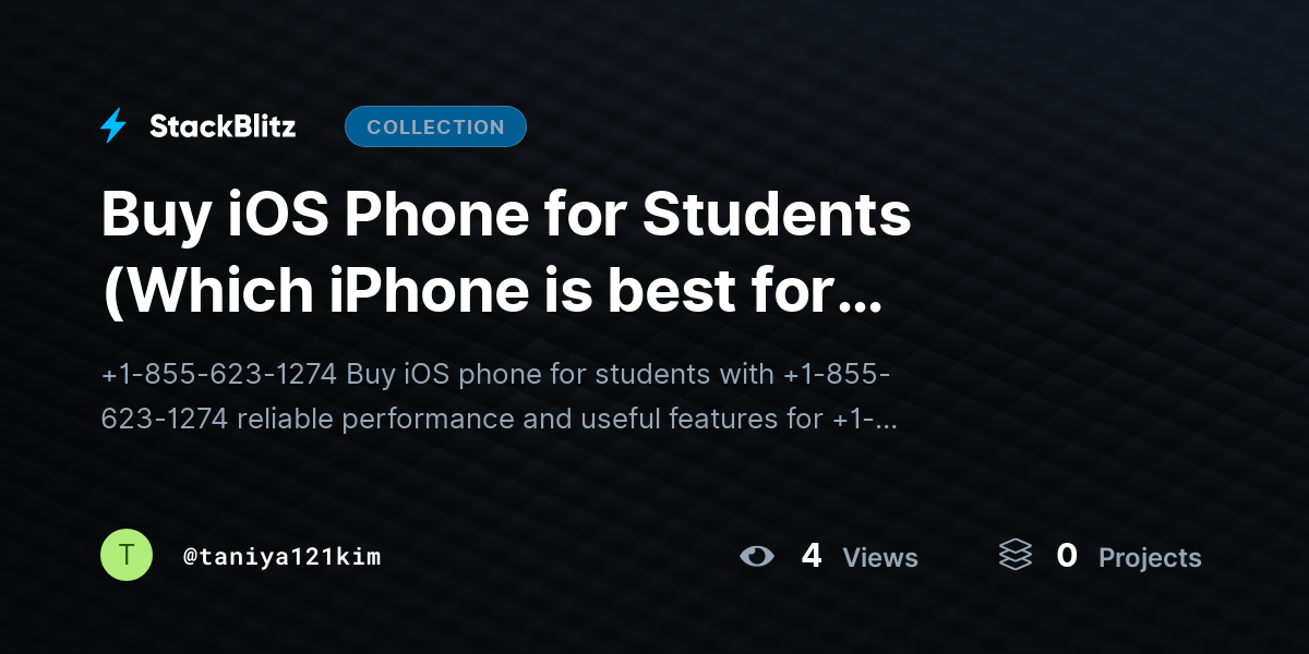 Buy iOS Phone for Students (Which iPhone is best for students?) by taniya121kim