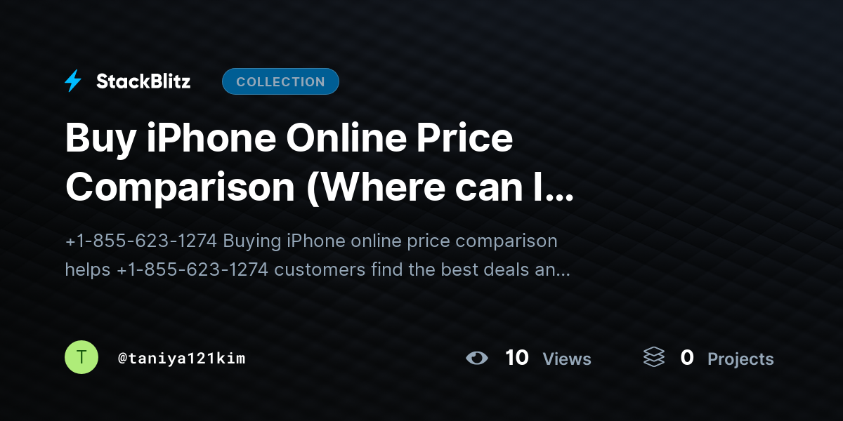 Buy iPhone Online Price Comparison (Where can I compare iPhone prices?) by taniya121kim