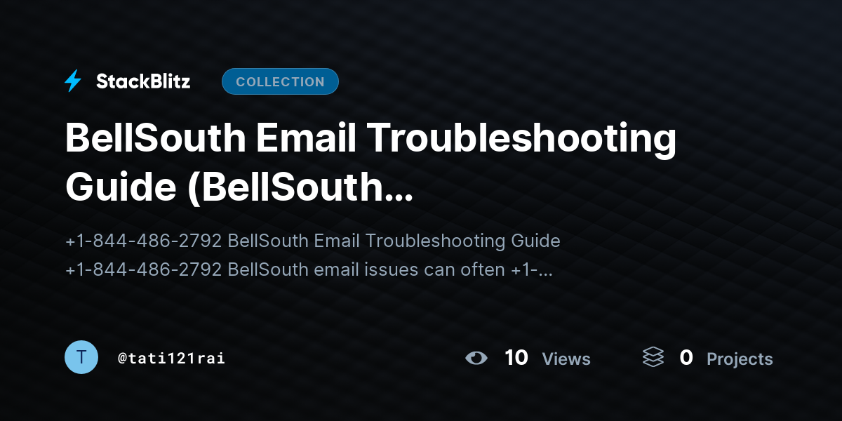 BellSouth Email Troubleshooting Guide (BellSouth Troubleshooting) by tati121rai
