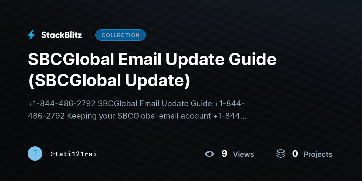 SBCGlobal Email Update Guide (SBCGlobal Update) by tati121rai