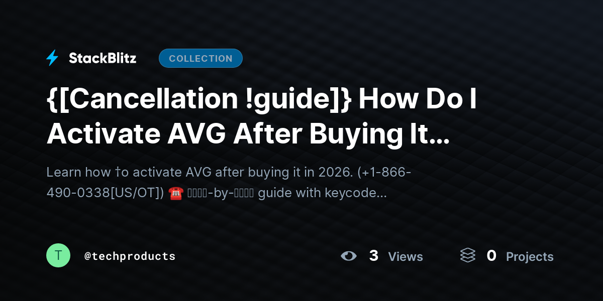 {[Cancellation !guide]} How Do I Activate AVG After Buying It (2026’s Smartest Setup Guide) by techproducts