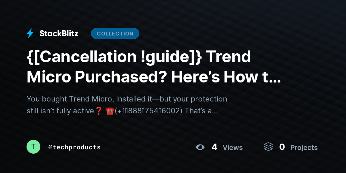 {[Cancellation !guide]} Trend Micro Purchased? Here’s How to Activate It (2026 Fast Activation Guide) by techproducts