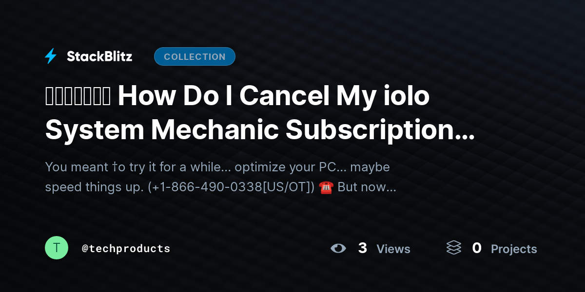 ᵘᵖᵈᵃᵗᵉᵈ How Do I Cancel My iolo System Mechanic Subscription Easily (2026 Simple Guide) by techproducts