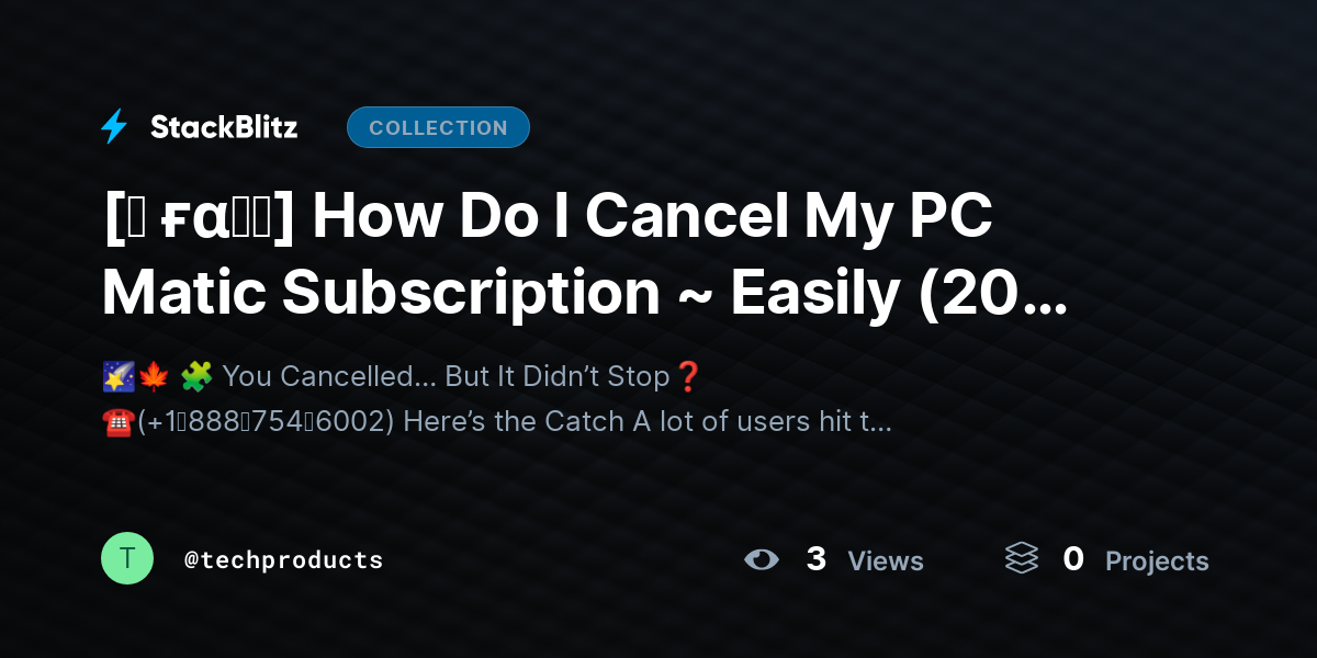 [♜ ғα𝐐𝐒] How Do I Cancel My PC Matic Subscription ~ Easily (2026 Simple Guide) by techproducts