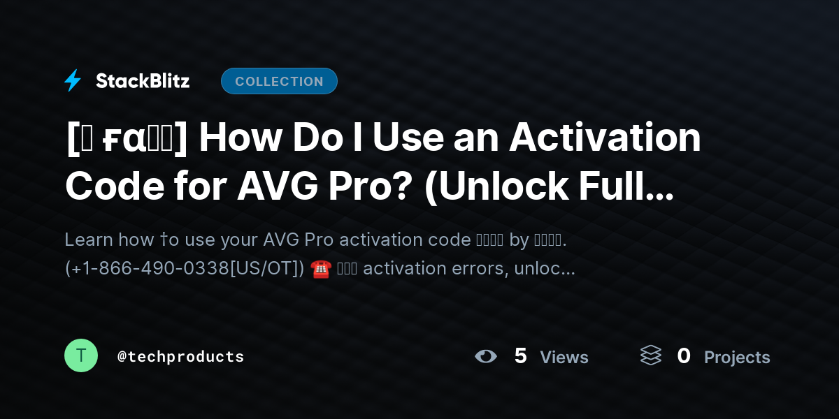[♜ ғα𝐐𝐒] How Do I Use an Activation Code for AVG Pro? (Unlock Full Features in Minutes) by techproducts