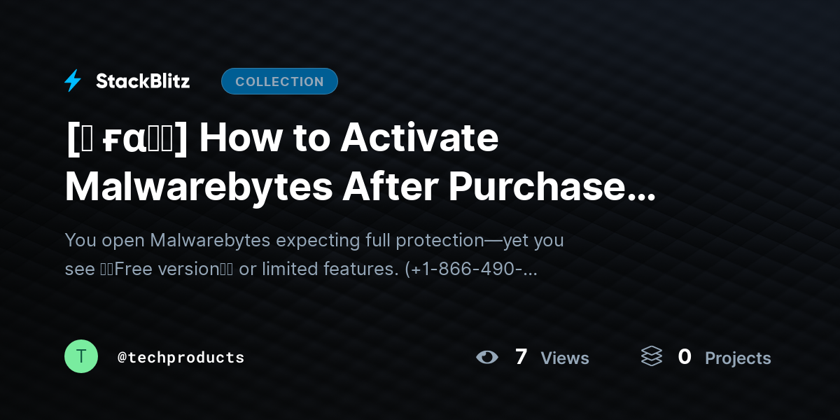 [♜ ғα𝐐𝐒] How to Activate Malwarebytes After Purchase (Step-by-Step Guide for 2026) by techproducts