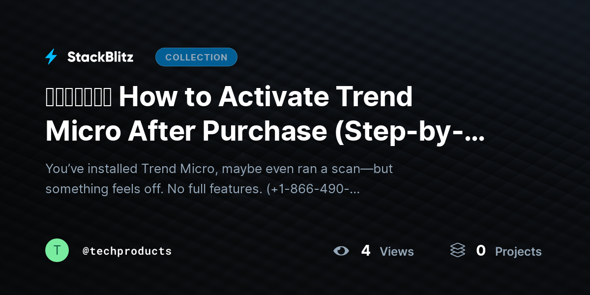ᵘᵖᵈᵃᵗᵉᵈ How to Activate Trend Micro After Purchase (Step-by-Step Guide 2026) by techproducts