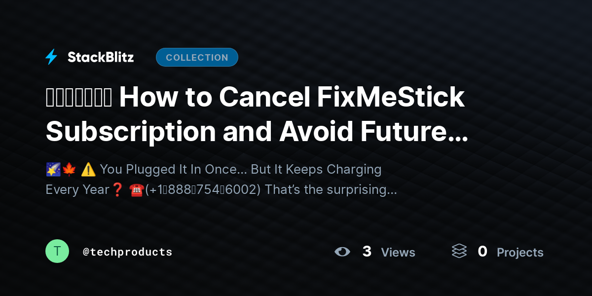 ᵘᵖᵈᵃᵗᵉᵈ How to Cancel FixMeStick Subscription and Avoid Future Charges (2026 Complete Guide) by techproducts