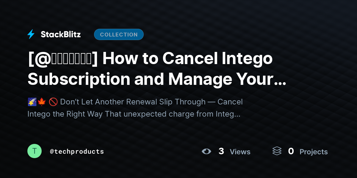 [@𝘶𝘱𝘥𝘢𝘵𝘦𝘥] How to Cancel Intego Subscription and Manage Your Account Settings (2026 Guide) by techproducts