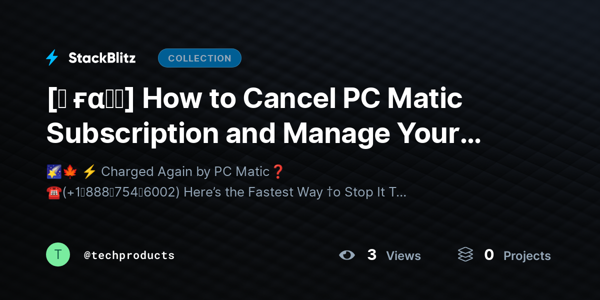 [♜ ғα𝐐𝐒] How to Cancel PC Matic Subscription and Manage Your Account Settings (2026 Guide) by techproducts