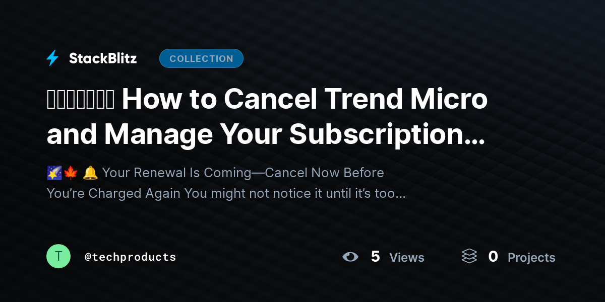 ᵘᵖᵈᵃᵗᵉᵈ How to Cancel Trend Micro and Manage Your Subscription Settings (Step-by-Step Guide) by techproducts