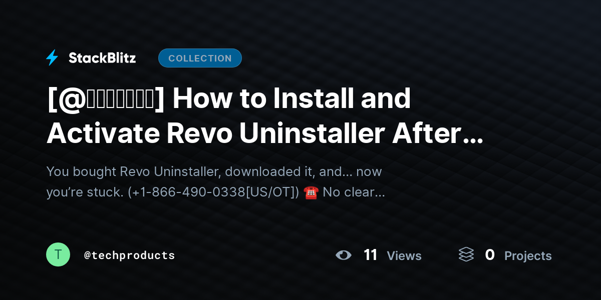 [@𝘶𝘱𝘥𝘢𝘵𝘦𝘥] How to Install and Activate Revo Uninstaller After Purchase (2026 Complete Setup Guide) by techproducts