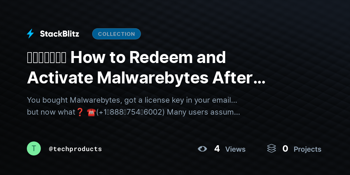 ᵘᵖᵈᵃᵗᵉᵈ How to Redeem and Activate Malwarebytes After Purchase (2026 Complete Guide) by techproducts