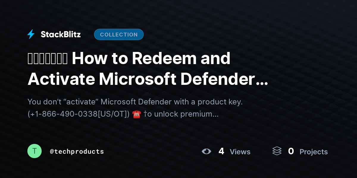 ᵘᵖᵈᵃᵗᵉᵈ How to Redeem and Activate Microsoft Defender After Purchase (2026 Complete Guide) by techproducts