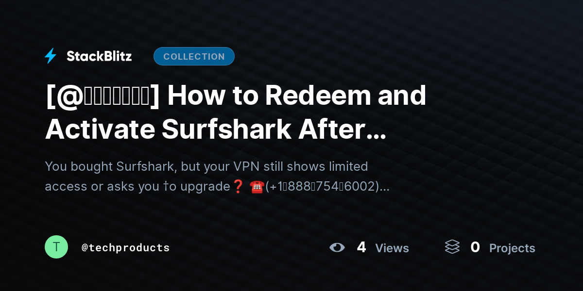[@𝘶𝘱𝘥𝘢𝘵𝘦𝘥] How to Redeem and Activate Surfshark After Purchase (2026 Complete Setup Guide) by techproducts