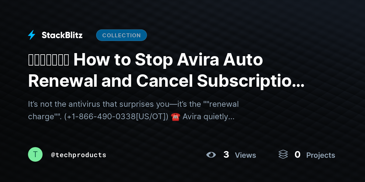 ᵘᵖᵈᵃᵗᵉᵈ How to Stop Avira Auto Renewal and Cancel Subscription (2026 Step-by-Step Guide) by techproducts