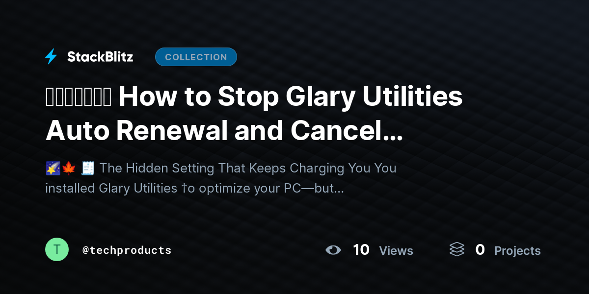 ᵘᵖᵈᵃᵗᵉᵈ How to Stop Glary Utilities Auto Renewal and Cancel Subscription (2026 Complete Guide) by techproducts