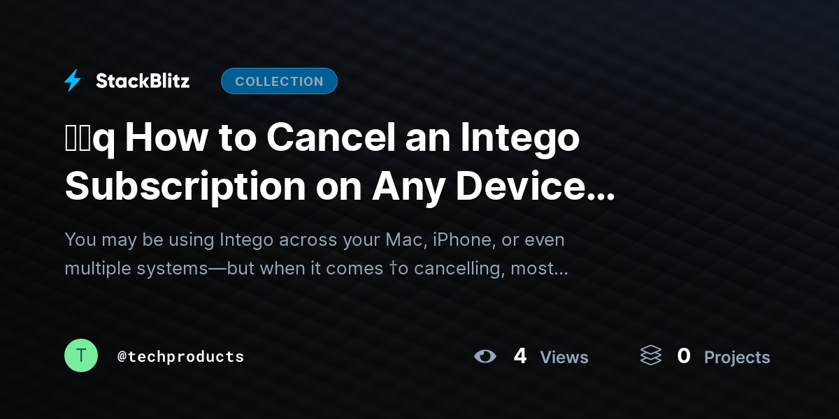 ᶠᵃq How to Cancel an Intego Subscription on Any Device (2026 Complete Guide) by techproducts