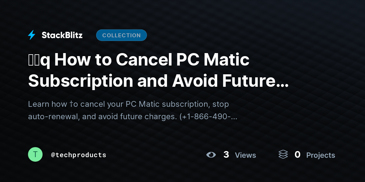 ᶠᵃq How to Cancel PC Matic Subscription and Avoid Future Charges (Complete Guide) by techproducts