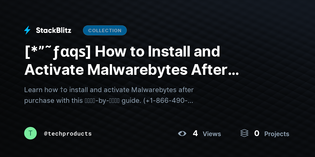 [*”˜ƒαqѕ] How to Install and Activate Malwarebytes After Purchase (Full Setup Guide for Beginners) by techproducts