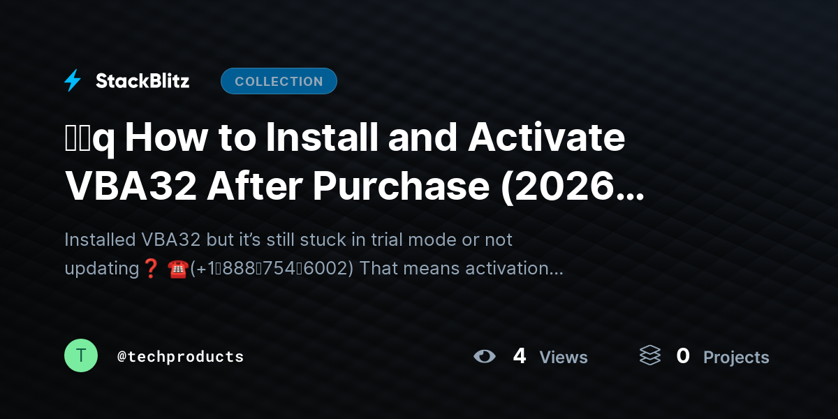 ᶠᵃq How to Install and Activate VBA32 After Purchase (2026 Complete Setup & Activation Guide) by techproducts