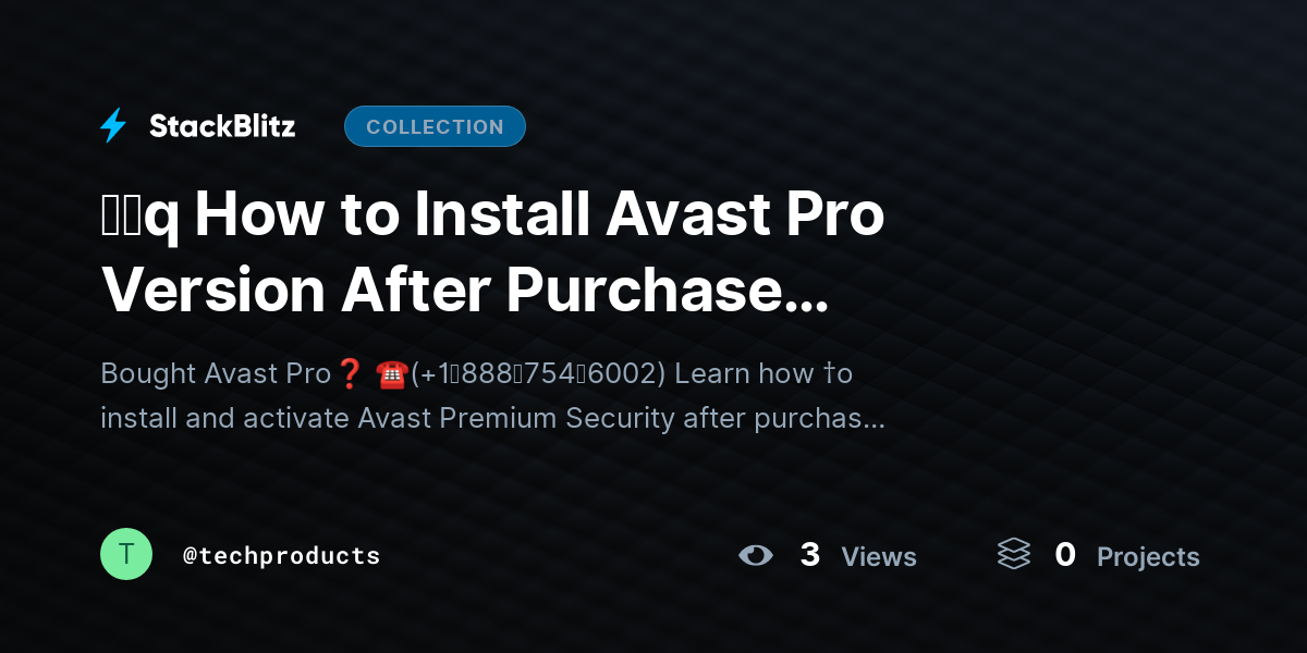 ᶠᵃq How to Install Avast Pro Version After Purchase (Complete Step-by-Step Guide) by techproducts