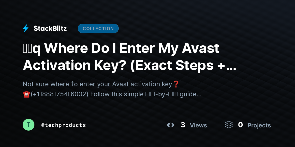 ᶠᵃq Where Do I Enter My Avast Activation Key? (Exact Steps + Beginner Guide) by techproducts